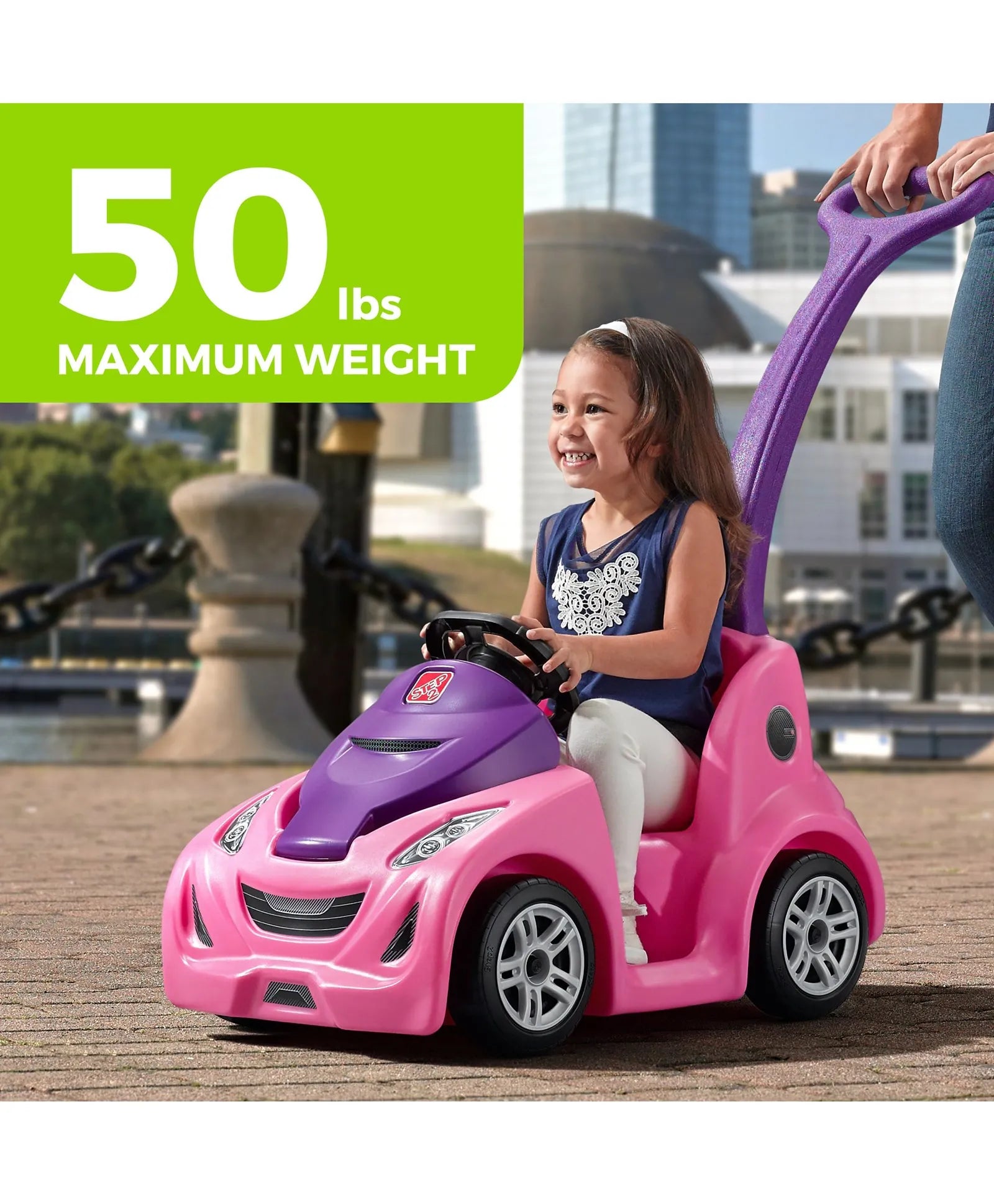 Step2 Push Around Buggy GT - Pink - Laadlee