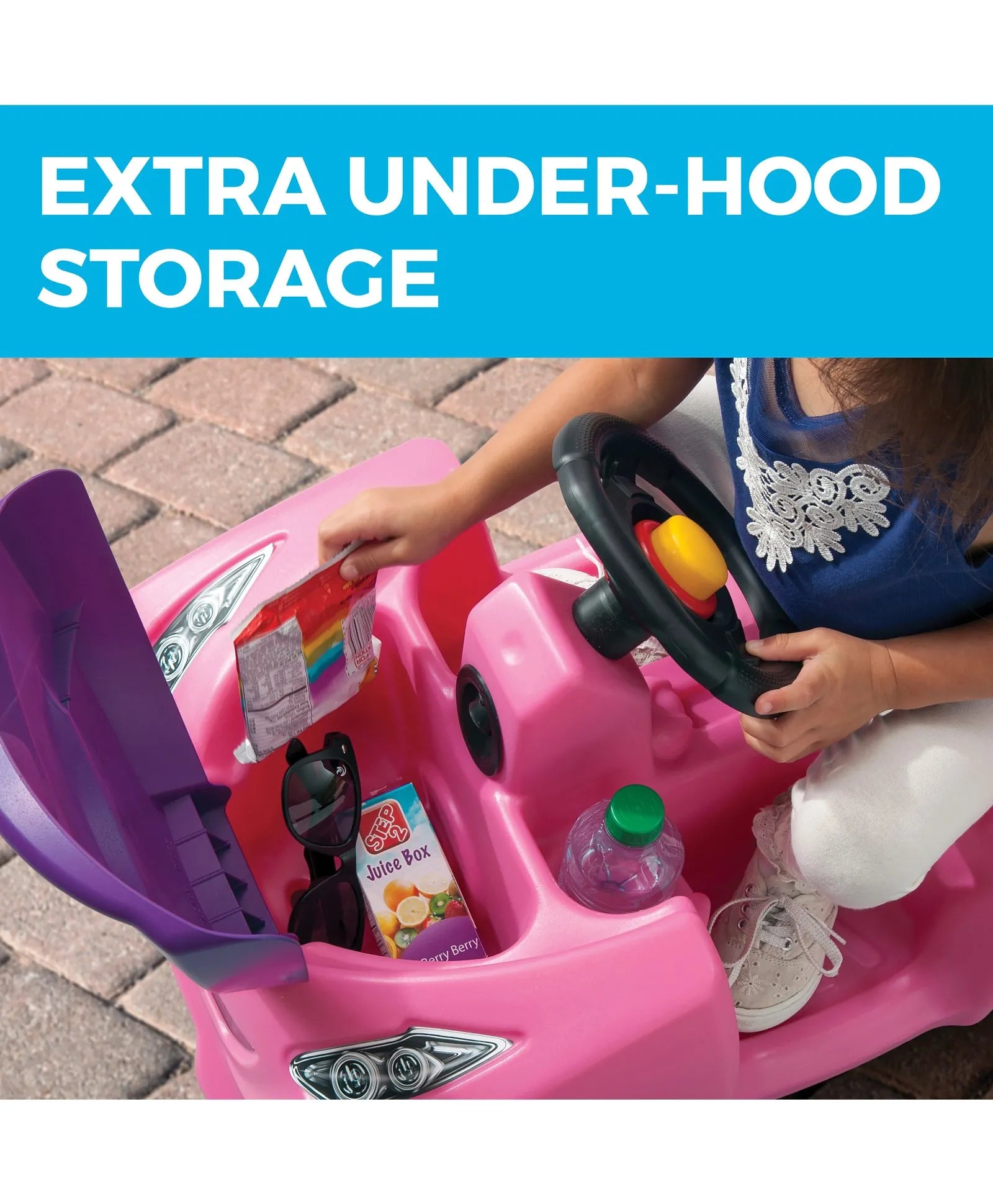 Step2 Push Around Buggy GT - Pink - Laadlee