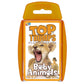 Winning Moves Top Trumps Baby Animals Card