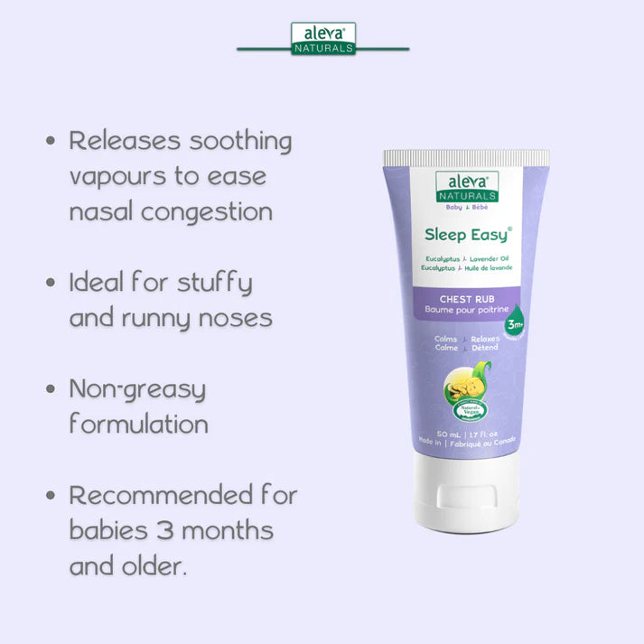 Aleva Naturals Soothing Comfort Chest Rub - 50ml