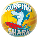 Mondo PVC Ball Surfing Shark 23cm - Assorted 1pc