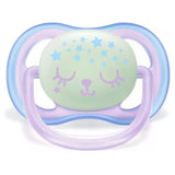 Philips Avent Silicone Ultra Air Soother Nighttime (0M - 6M)- Pack of 2