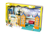 Avenir Let’s Travel Together 3D Cityscape Puzzle – London Wooden DIY Model Kit