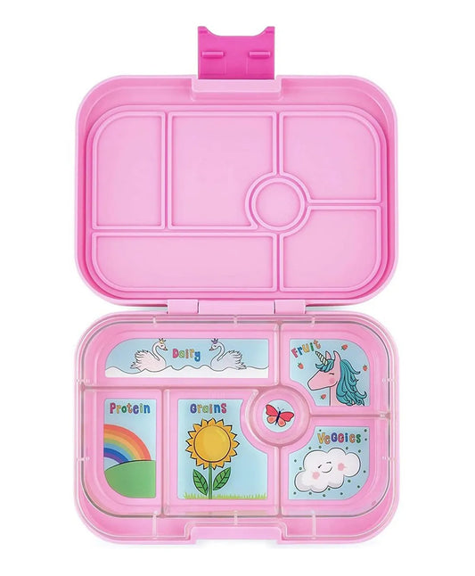 Yumbox Original 6 Compartment Lunch Box - Power Pink