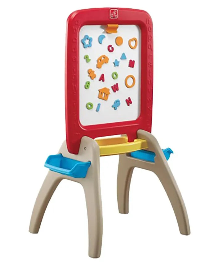 Step2 All Around Easel For Two - Red - Laadlee