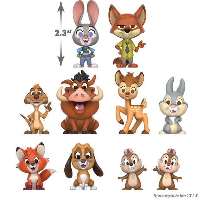 Disney 100 Years of Celebration Figures - Furry Friendships - Laadlee