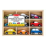 Melissa and Doug Wooden Cars Set