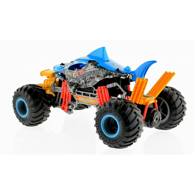 Crazon 2.4G 1:10 Rc Shark With Smoking Function - Blue - Laadlee