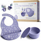 Bimbly 5-in-1 Baby Feeding Set - Purple