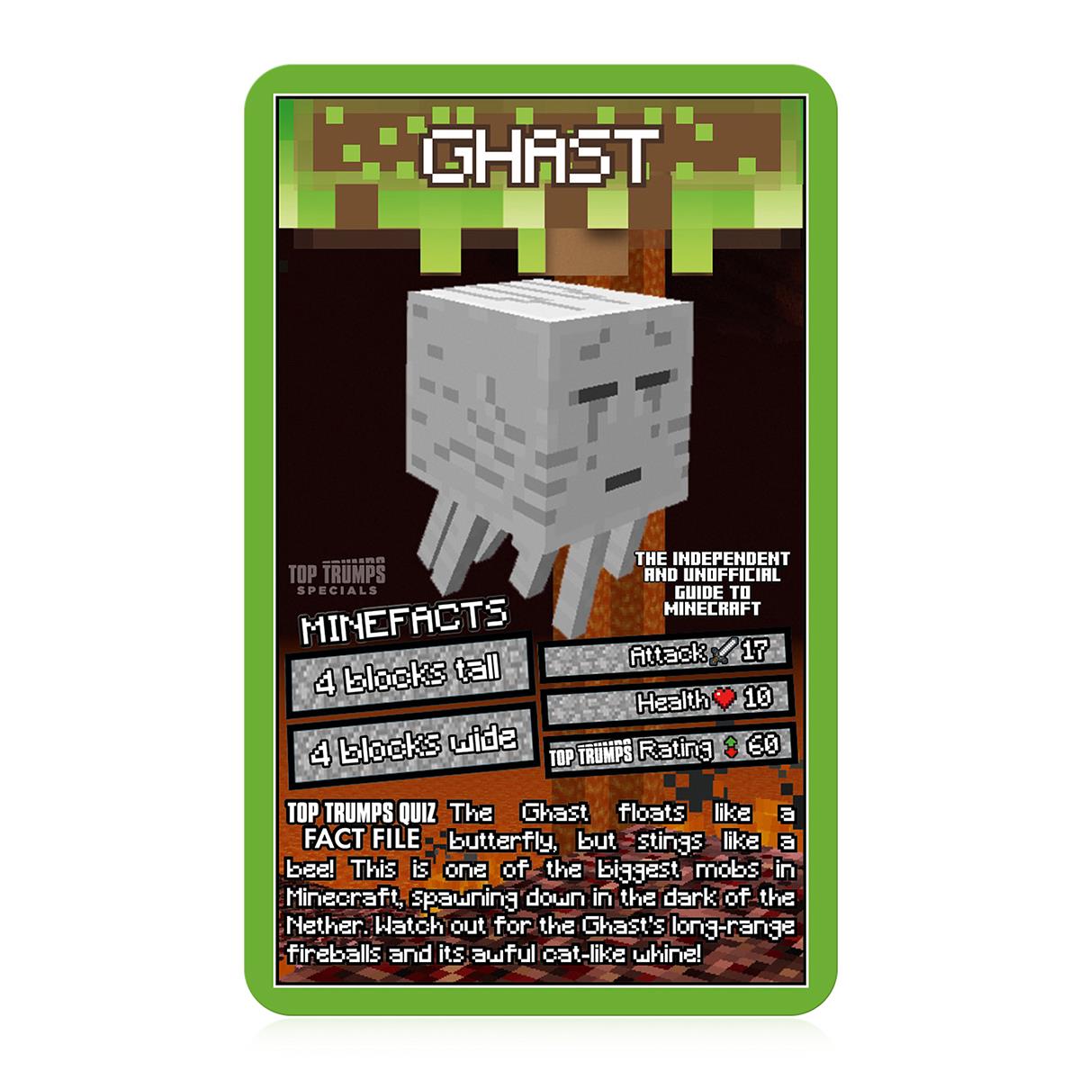 Winning Moves Toptrumps Minecraft Games