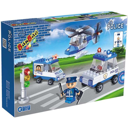 Banbao Police Set Series - 110Pcs