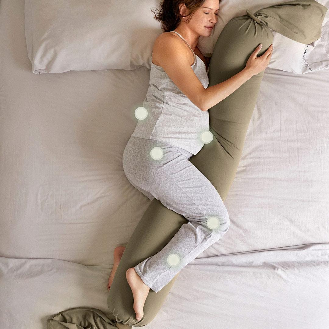 bbhugme-organic-pregnancy-body-pillow-with-jersey-cover-olive-olive-12