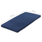 Hauck  Sleeper Travel Cot Mattress 60 X 120 cm - Navy