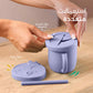 Bimbly Multi-Use Silicone Cup 3 In 1 - Purple