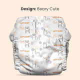 Mother Sparsh Plant Powered Cloth Diaper - Beary Cute - Laadlee