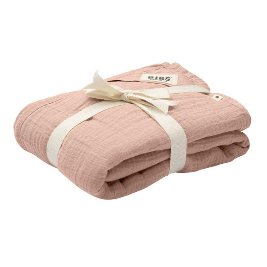 BIBS Muslin Swaddle 120x120cm - Blush