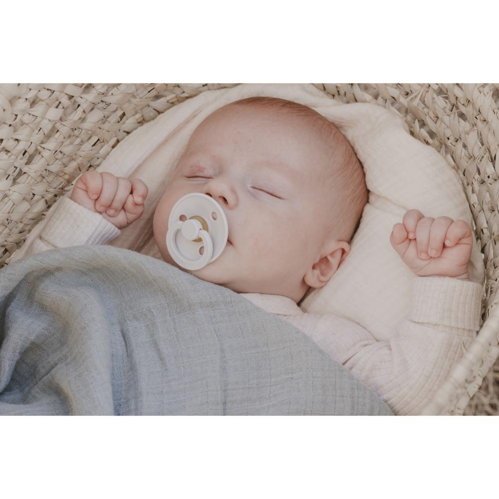 BIBS Muslin Swaddle 120x120cm - Ivory