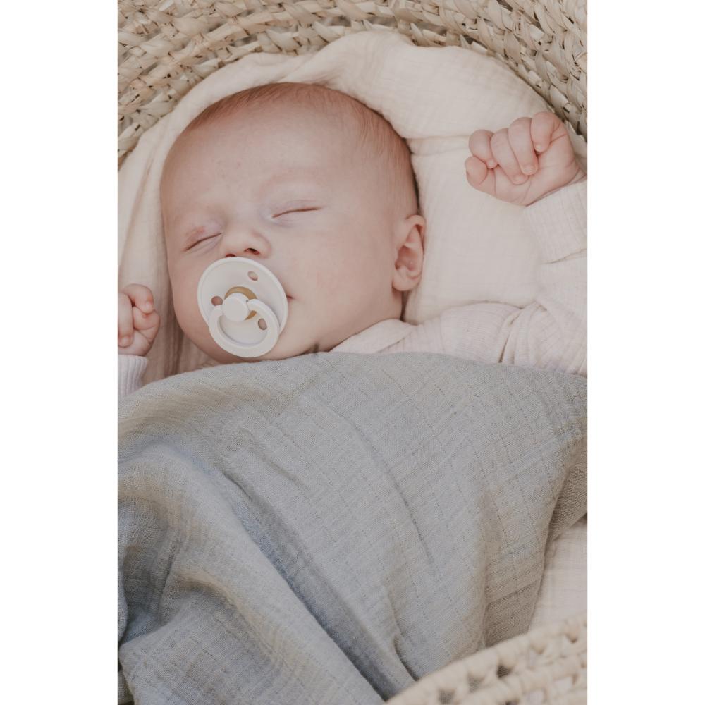 BIBS Muslin Swaddle 120x120cm - Ivory