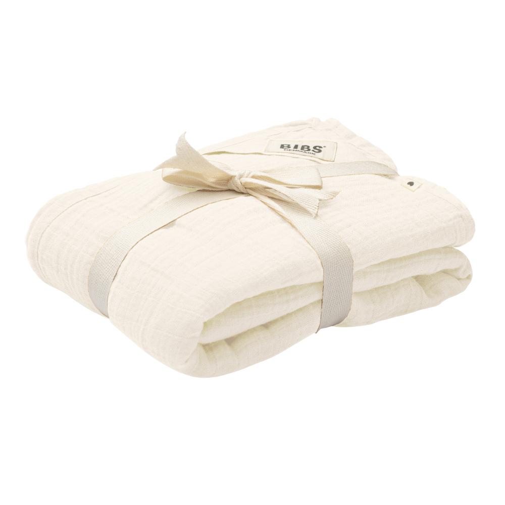 BIBS Muslin Swaddle 120x120cm - Ivory