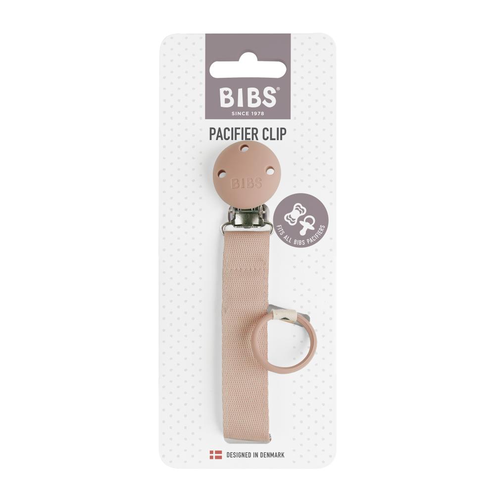 BIBS Pacifier Clip Ribbon - Blush