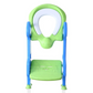 Pikkaboo EasyGo+ Potty Training Seat with Step Ladder - Blue & Green