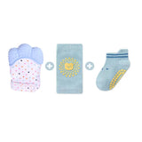 Pikkaboo SoftCrawl Baby Safety Set - Blue