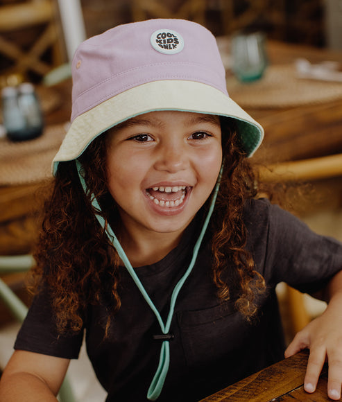 Hello Hossy Bucket Hat - Mini Cosmo