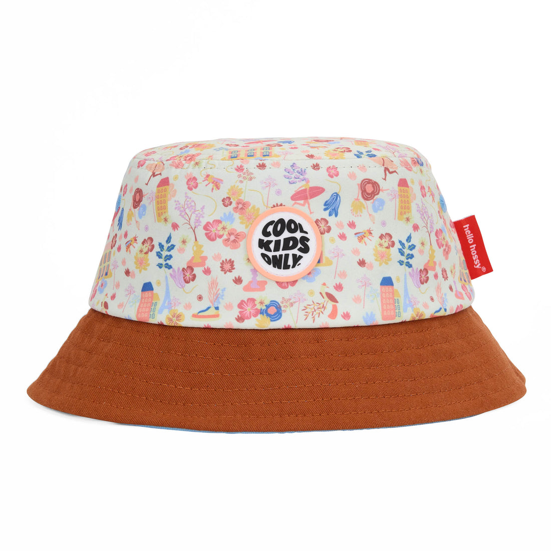 Hello Hossy Bucket Hat - Dried Flowers