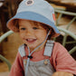 Hello Hossy Bucket Hat - Mini Aqua