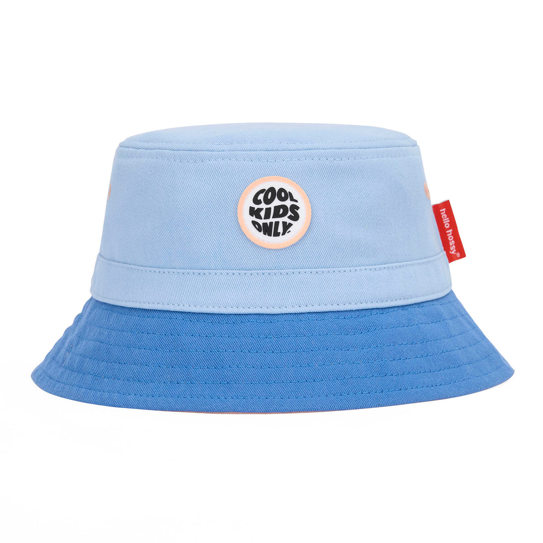 Hello Hossy Bucket Hat - Mini Aqua