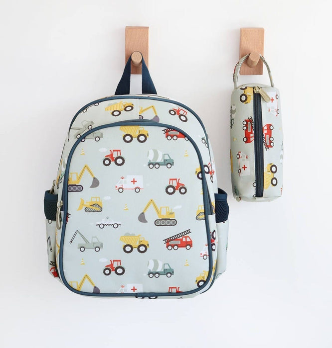 A Little Lovely Company Backpack - Vehicles Insulated