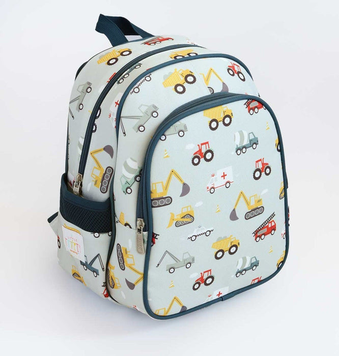 A Little Lovely Company Backpack - Vehicles Insulated