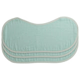 Anvi Baby Set of 3 Organic Bamboo Burp & Bib Cloth - Mint Green
