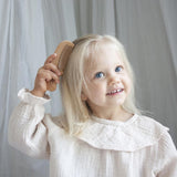 Anvi Baby 100% Natural Baby Wooden Hair Brush Set - Pack of 3