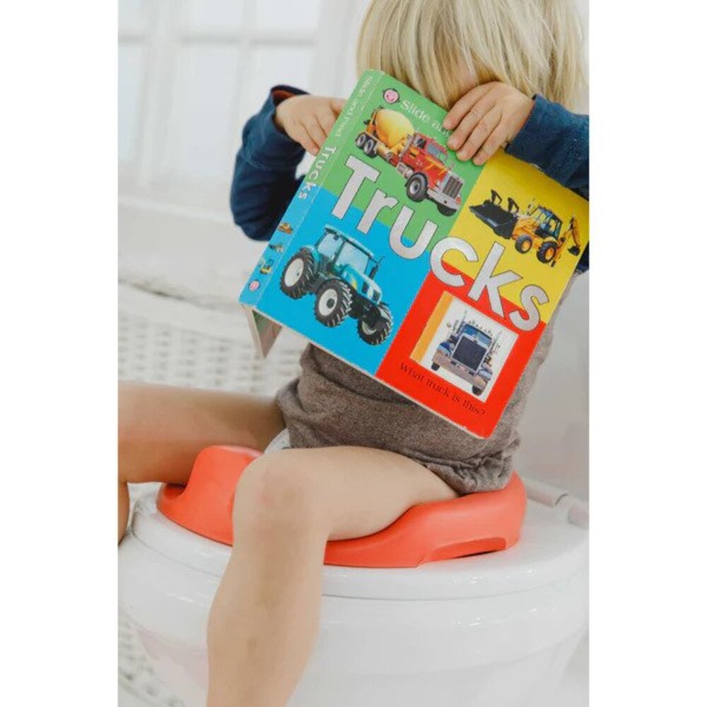 Bumbo Baby Toilet Training Seat for Toddler - Coral - Laadlee