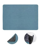 Ubbi Padded Floor Mat & Washable Muslin Cover - Open Water