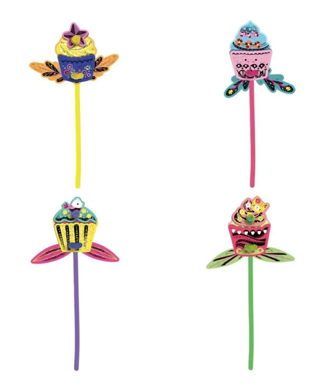 Avenir Scratch Bouquet Kit - Cupcake - Laadlee