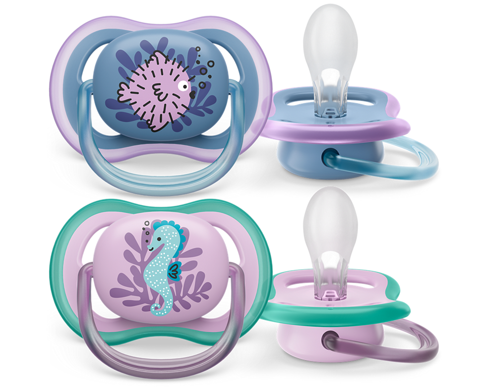 Philips Avent Ultra Air Pacifier 6M-18M Girl - 2 Pcs