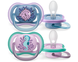 Philips Avent Ultra Air Pacifier 6M-18M Girl - 2 Pcs