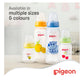 Pigeon Decorated Plastic Bottle 50ml - Assorted