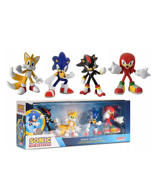 Comansi Gift Box Set - Sonic the Hedgehog (4 Figurines) - Laadlee