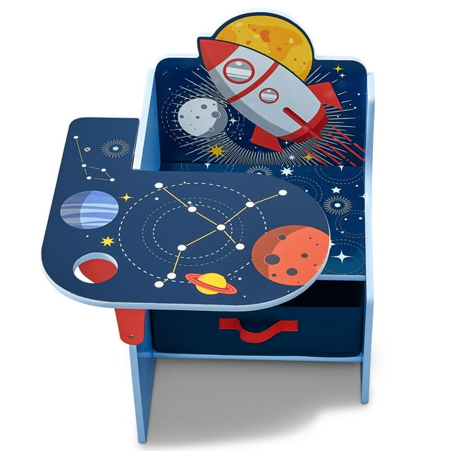 Delta Children Space Adventures Chair Desk With Storage Bin