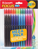 Luxor Focus 0.7mm ball tip Ball Pen - Pack of 24