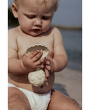 Natruba Ocean Rattle Shell - White