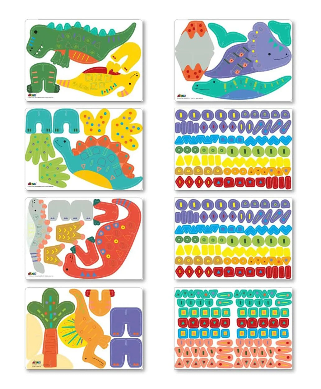 Avenir Stick 'N Play Series Kit - Dino World - Laadlee