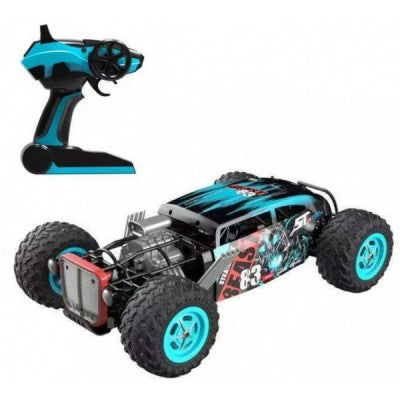 Crazon 2.4G 1:12 4Wd High Speed Car - Blue - Laadlee