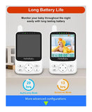 Hellobaby 4" LCD Digital Wireless Baby Monitor With Remote Pan-Tilt Function