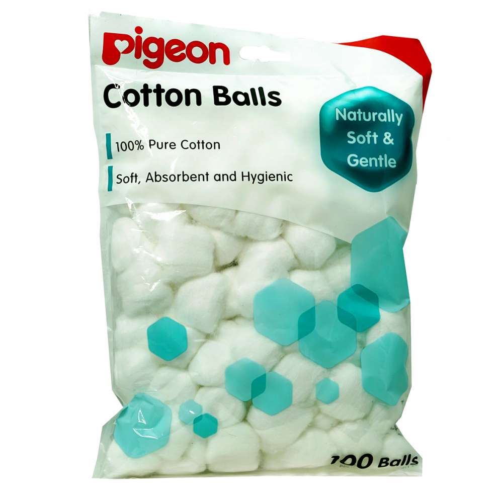 Pigeon Cotton Balls - 100Pcs