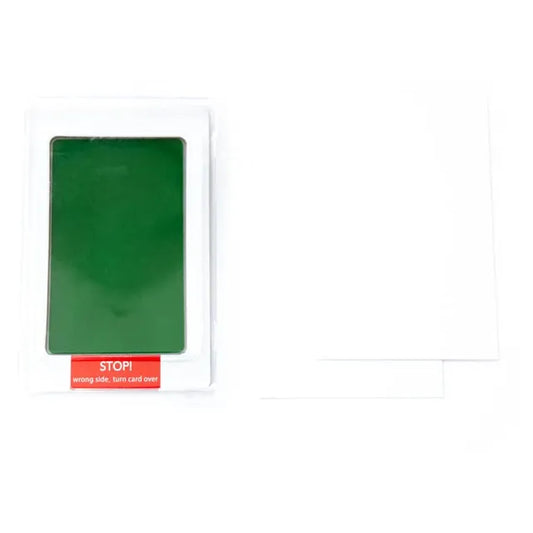 Babies Basic Clean Fingerprint with Two Imprint Cards 12.5cm - Emarald Green