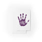 Babies Basic Clean Fingerprint with Two Imprint Cards 12.5cm - Purple